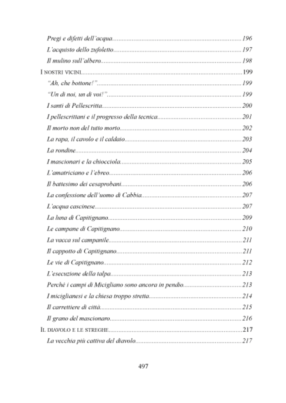 Il tesoro delle colline e degli altipiani